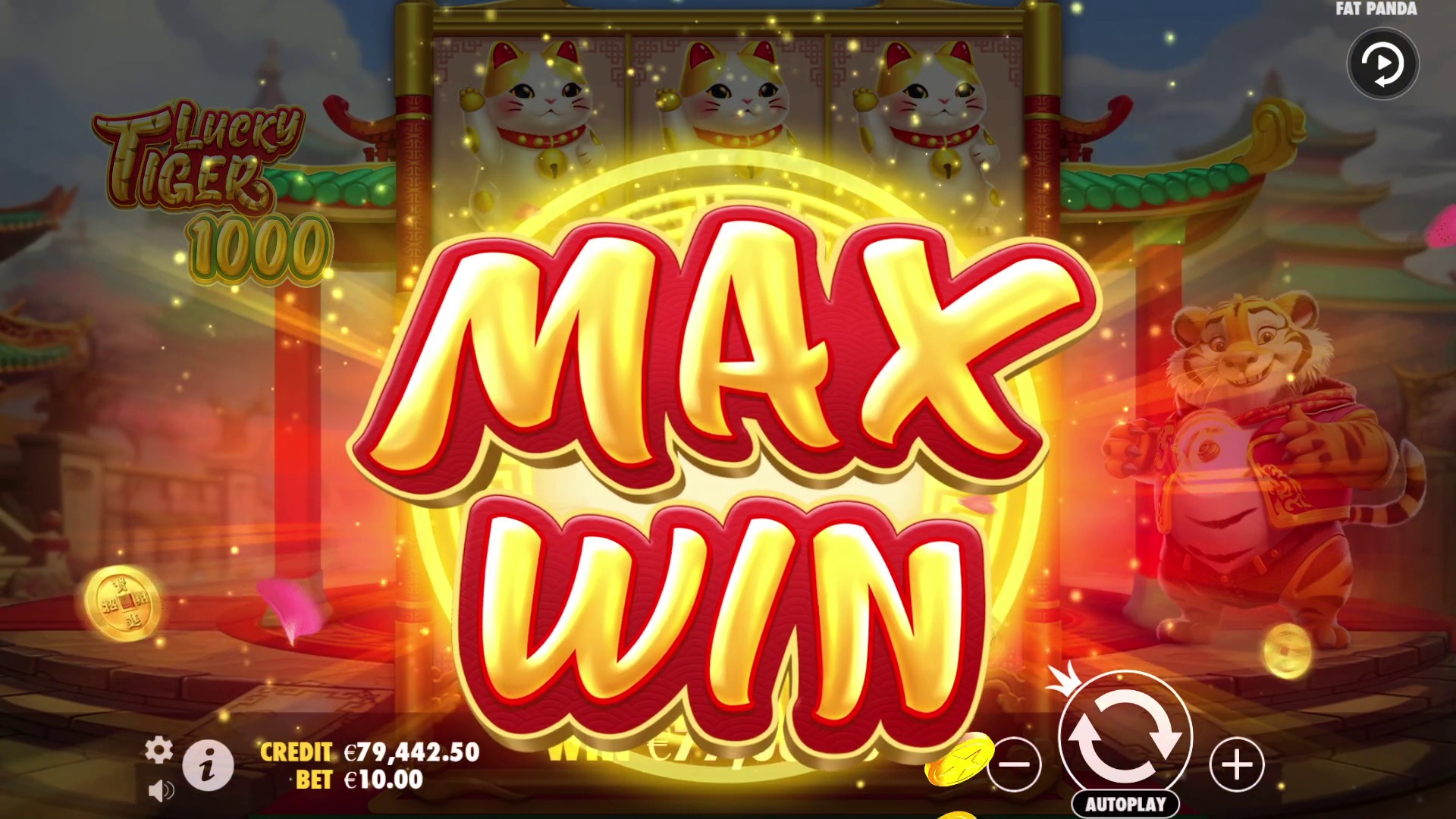 Lucky Tiger 1000 - screenshot with slot description 2